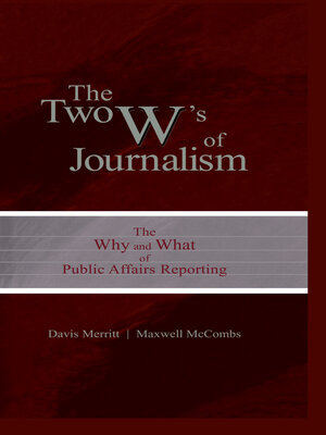 cover image of The Two W's of Journalism